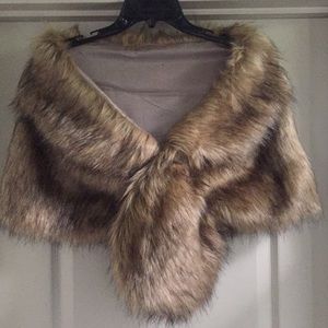 Brown Fur Stole